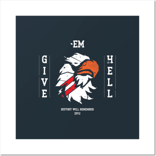 Give Them Hell Eagle Edition Posters and Art